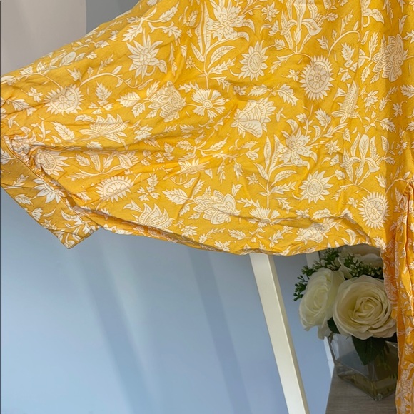 Yellow Floral Dress - Picture 2 of 3